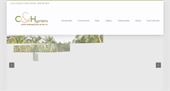 Desktop Screenshot of chgardens.com